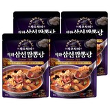 차오차이 직화 삼선 짬뽕탕, 450g, 4개
