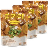 휘카레 한남동 비프양송이카레 순한맛, 180g, 3개