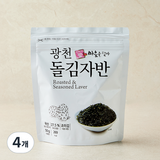 [로켓프레시] 엔케이 광천 돌 김자반, 50g, 4개