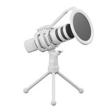 마타스튜디오 방송용 녹음용 USB 스탠드 콘덴서 마이크, 1개
