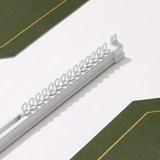홈드레브 저소음 전착 커튼레일, 화이트