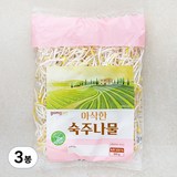 곰곰 아삭한 숙주나물, 300g, 3봉