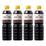몽고진간장 송품, 900ml, 4개