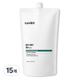 라비킷 마이드라이80 홈드라이세제 리필, 480ml, 15개