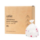 코멧 뽑아쓰는 분리수거 배접 비닐봉투, 30L, 100개