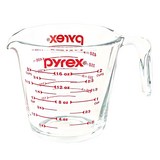 파이렉스 내열강화유리 계량컵, 투명, 500ml, 1개