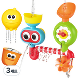 레츠토이 빙글빙글 목욕놀이완구 다이버, 랜덤 발송, 3세트