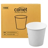 코멧 종이컵, 185ml