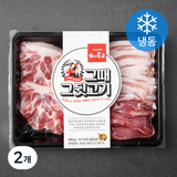 하이포크 한돈 그때 그 뒷고기 구이용 (냉동), 500g, 2개