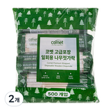 코멧 고급포장 일회용 나무젓가락, 2개