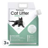 탐사 캐나다산 벤토나이트 고양이 모래 고운입자형