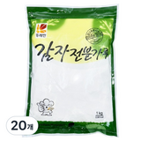 뚜레반 감자전분가루, 1kg, 20개