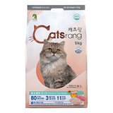 캐츠랑 전연령 고양이 건식사료, 5kg, 1개