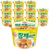 오뚜기 참깨라면 용기110g, 110g, 12개