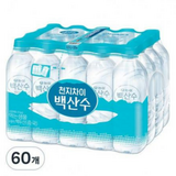백산수 무라벨 500ml(100%), 60개