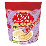 챠오츄르 고양이 구루메 버라이어티 간식 60p