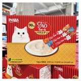 챠오츄르 대용량 90P 코스트코 고양이 츄르 간식 버라이어티 반려묘 차오추르 90P