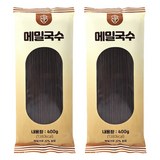 메밀국수 메밀면 글루텐프리 저당 저칼로리 면 마라탕재료, 400g, 2개