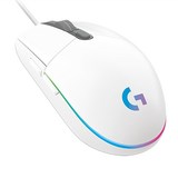 로지텍 G102IC 2세대 LIGHTSYNC 게이밍 유선마우스, 화이트