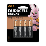 듀라셀 디럭스 건전지 4입 AA AAA 1.5v, 3개, 4개입