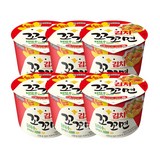 팔도 꼬꼬면 컵라면(큰컵), 6개