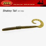 ZOOM 줌 쉐키,샤키테일 6인치 Shakey Tail