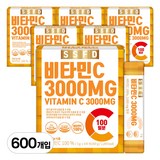 순수식품 비타민C 3000 가루 분말 스틱 파우더, 300g, 6개