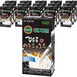 베지밀 검은콩 아몬드 앤 호두 두유, 190ml, 16개