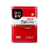 청정원순창 태양초 진골드고추장, 14kg, 1개