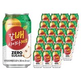 해태 갈배사이다 제로, 355ml, 24개