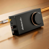 [ZX샵] FiiO GIGAS 1 데스크탑 헤드폰 앰프 4600mW 고출력, 블랙, 1개