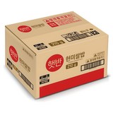 햇반 현미밥, 210g, 36개