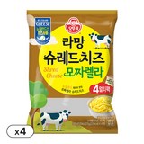 오뚜기 라망 슈레드 치즈 모짜렐라 (70gX4) 4개