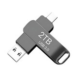 USB 3.0 고속 대용량 플래시 드라이브 2TB Type-C 휴대폰 컴퓨터 겸용 OTG