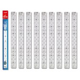 번개표 리폼램프 슬림 렌즈형 LED 30W 플리커프리 천장등, 주광색, 9개