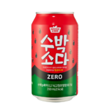 보람바이오 수박소다 제로(뚱뚱), 350ml, 24개