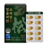 청솔 파인 솔잎농축 솔잎 송침유 정품, 60회분, 1개