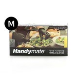 핸디메이트 Food Handling 니트릴 위생 글로브 장갑 NITRILE GLOVES 위생장갑 100매, 1개, 중(M)