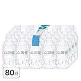 스파클 무라벨 천연암반수 안전한생수 깨끗한물 미네랄워터, 330ml, 80개