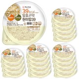 빼고비움 최저 칼로리 100g당 39kcal 발효곤약쌀현미밥39, 150g, 20개