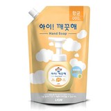 아이깨끗해 순 핸드워시 파우더향 리필용, 600ml, 3개