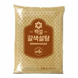 백설 갈색설탕, 5kg, 1개