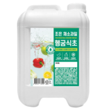 조은 채소헹굼 과일세척 세정식초 가정용, 12L, 1개