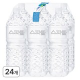 스파클 무라벨 천연암반수 안전한생수 깨끗한물 미네랄워터, 2L, 24개