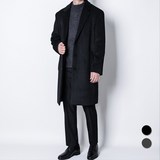 디아웃핏 M~3XL 남자 프리미엄 리얼 울코트 고급 빅사이즈 캐시미어 오버핏 롱코트