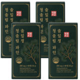 명동보감 청솔림 파인 솔잎 추출물 정 100%, 60정, 4개