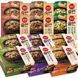 햇반솥반 6종세트(곤드레감자+뿌리채소+불고기버섯+흑미밤찰+소고기우엉+꿀약밥), 1.22kg, 2개