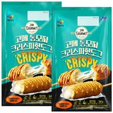 고메 통 모짜렐라 치즈 크리스피 핫도그, 340g, 2개