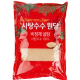 달곰 사탕수수 비정제 원당 설탕, 3kg, 1개
