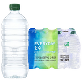 먹는샘물산수 에브리데이 산수 무라벨, 1L, 24개